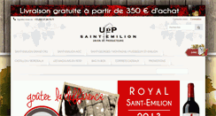 Desktop Screenshot of boutique-saint-emilion.com